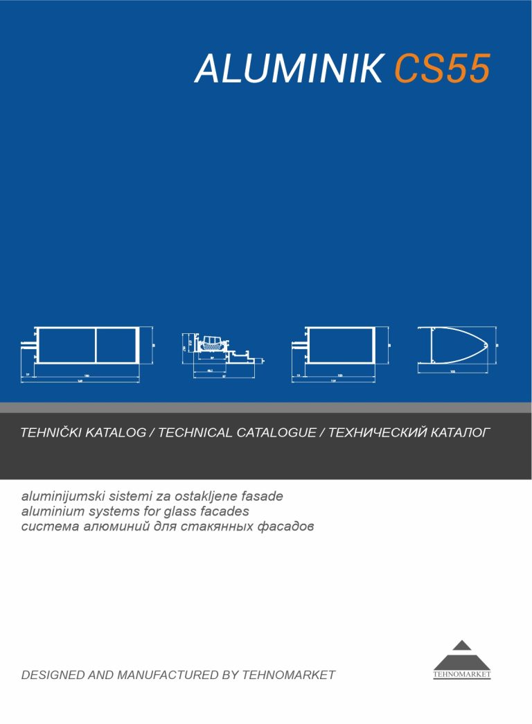Tehnomarket Aluminik CS55 Technical Catalogue