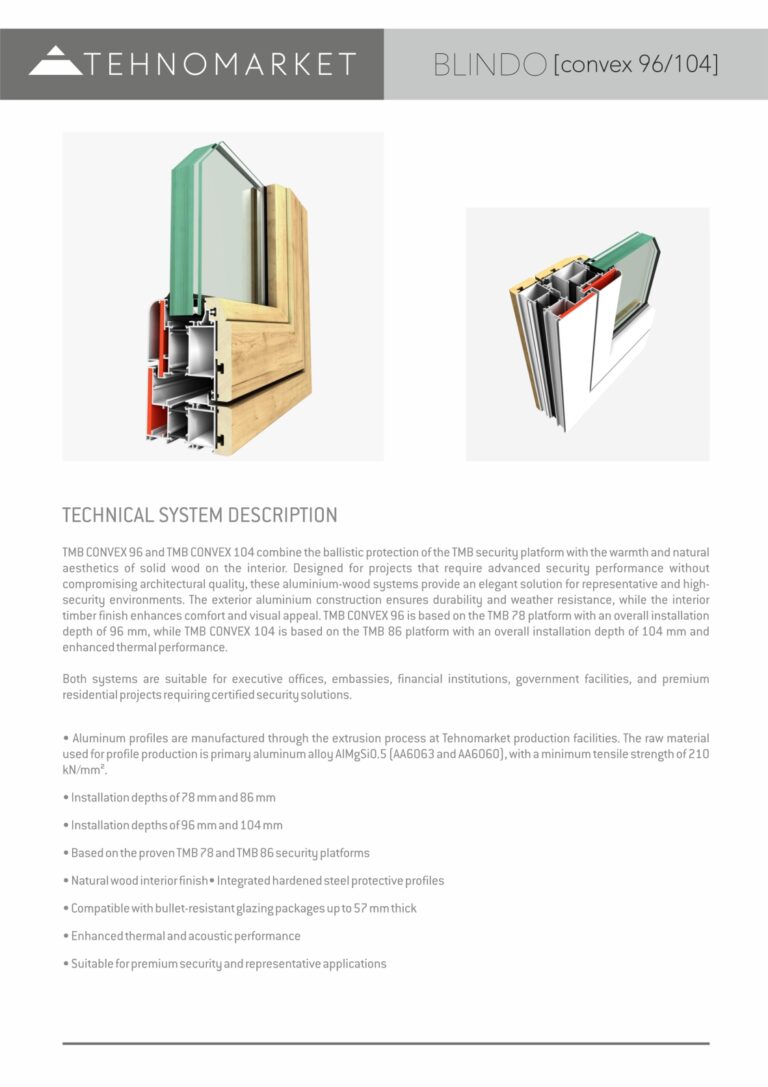 TMB CONVEX 96 & TMB CONVEX 104