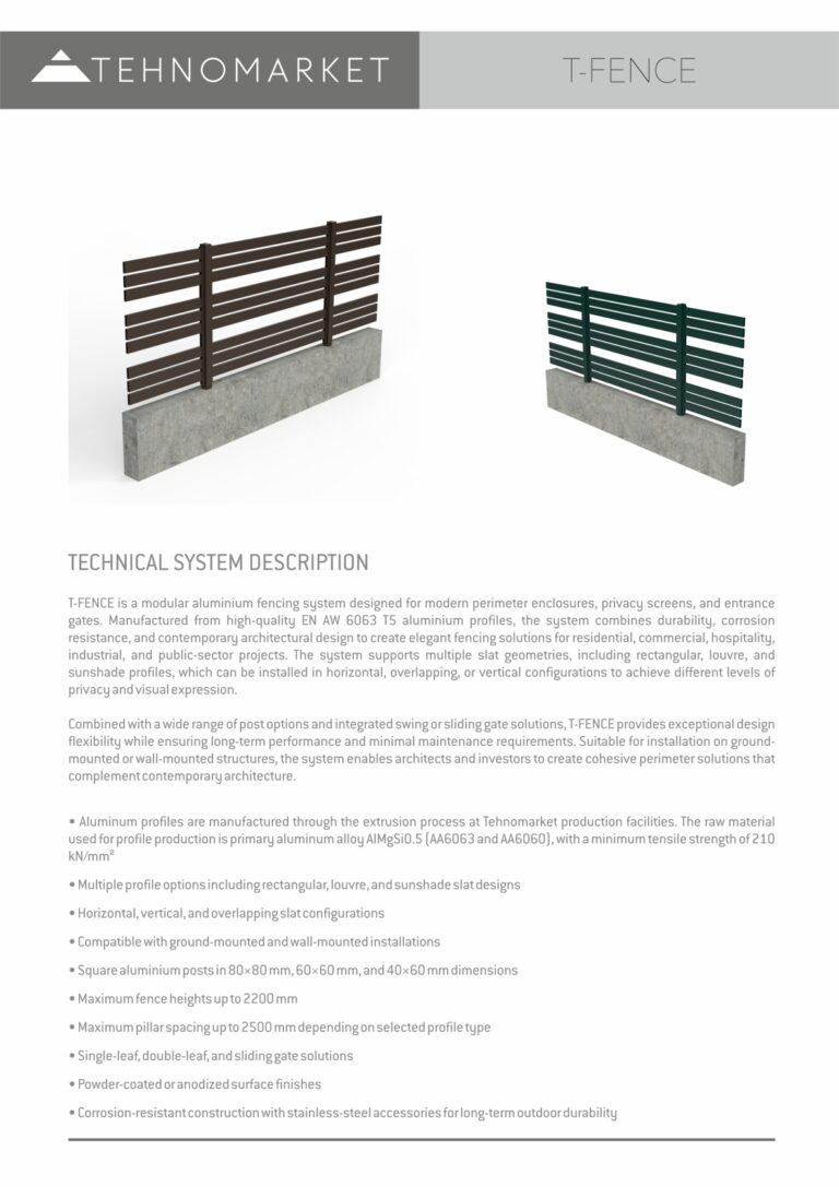 T-FENCE tehnical description
